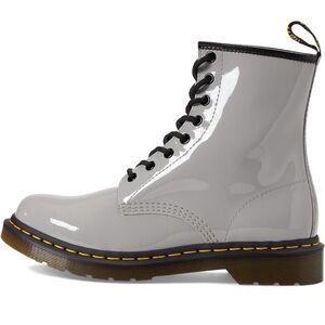 Dr Martens Doc Martens Gray Patent boots